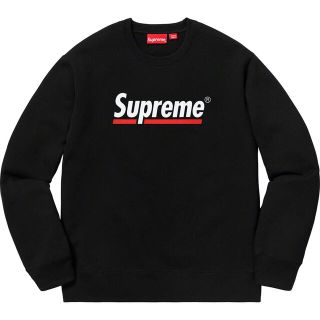 シュプリーム(Supreme)のシュプリーム　Underline Crewneck(スウェット)