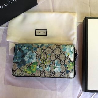 グッチ(Gucci)の新品未使用 グッチ GUCCI 長財布 GGブルームス キャンバスレザー(財布)