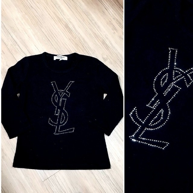 大人気‼️イヴ・サンローランSAINT LAURENT　ビジューロゴロンT未使用