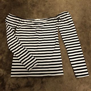 ジェイダ(GYDA)のオフショルボーダートップス GYDA(Tシャツ(長袖/七分))