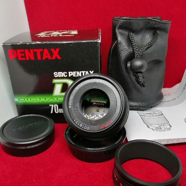 レンズ(単焦点)ペンタックスsmc DA70mmF2.4 limited