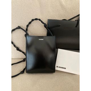 ジルサンダー(Jil Sander)のX様専用　　　国内購入正規品　ジルサンダー  タングル　ブラック(ショルダーバッグ)