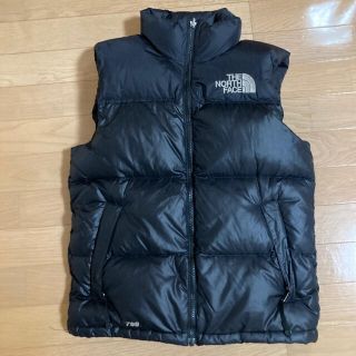 ザノースフェイス(THE NORTH FACE)の【週末値下げ】ノースフェイス　ダウンベストヌプシダウン　ゴールドウイン　ブラック(ダウンベスト)