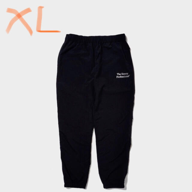 1LDK SELECT(ワンエルディーケーセレクト)のennoy ナイロンパンツ 黒 XL メンズのパンツ(その他)の商品写真