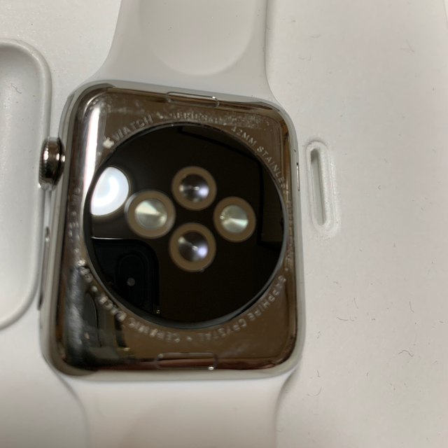 Apple Watch(アップルウォッチ)のApple Watch Series3 GPS+Cellular 42㎜ ステン メンズの時計(腕時計(デジタル))の商品写真