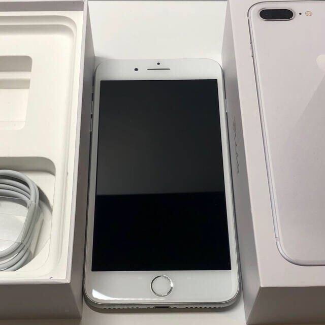 iPhone 8 Plus Silver SIMフリースマートフォン本体