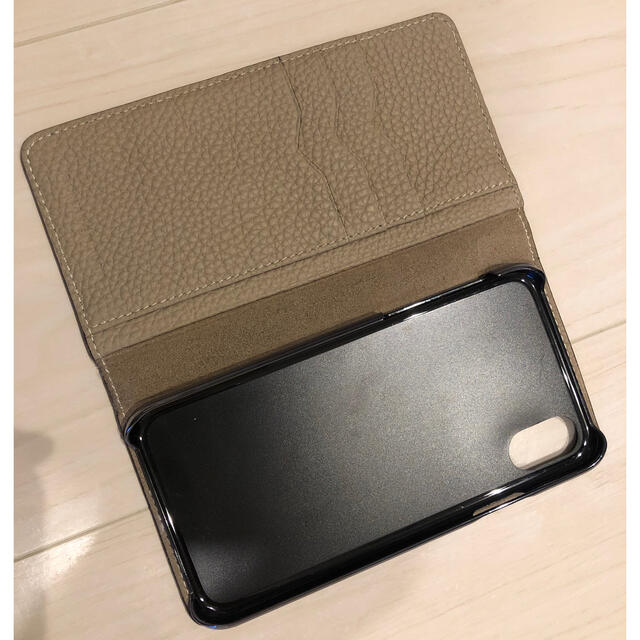 BONAVENTURA iPhoneXカバー エトープ✖️グレージュ【箱あり】