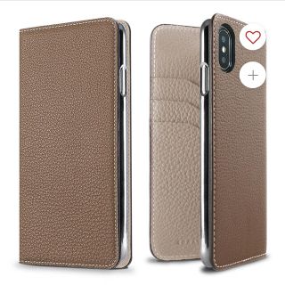 BONAVENTURA iPhoneXカバー エトープ✖️グレージュ【箱あり】