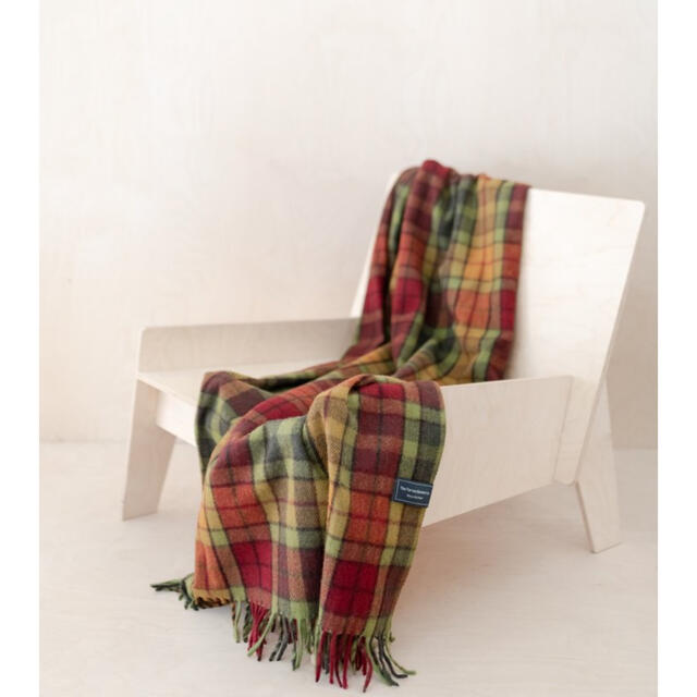 ブランケット　スコットランド　膝掛け レディースのファッション小物(マフラー/ショール)の商品写真