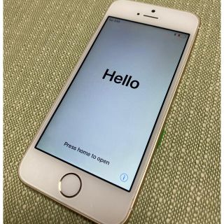 アップル(Apple)のiPhone SE  64G ローズゴールド　ソフトバンク(スマートフォン本体)