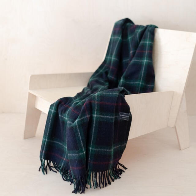 ブランケット　スコットランド　膝掛け レディースのファッション小物(マフラー/ショール)の商品写真