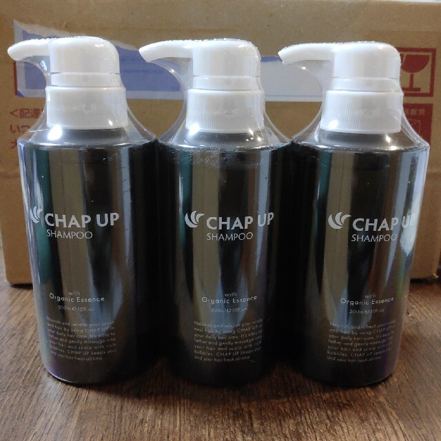 スカルプD(スカルプディー)のチャップアップ(CHAP-UP) スカルプシャンプー ３本セット 300ml コスメ/美容のヘアケア/スタイリング(シャンプー)の商品写真