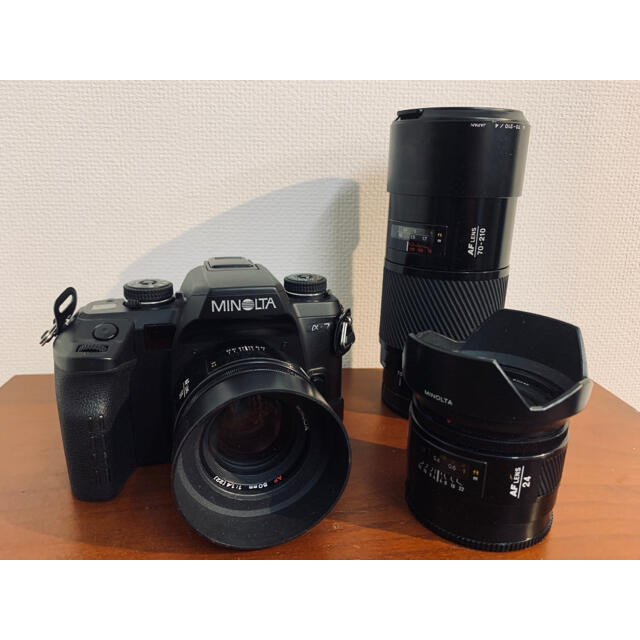 フィルムカメラ 一眼レフカメラ MINOLTA　α-7 カメラ　α7