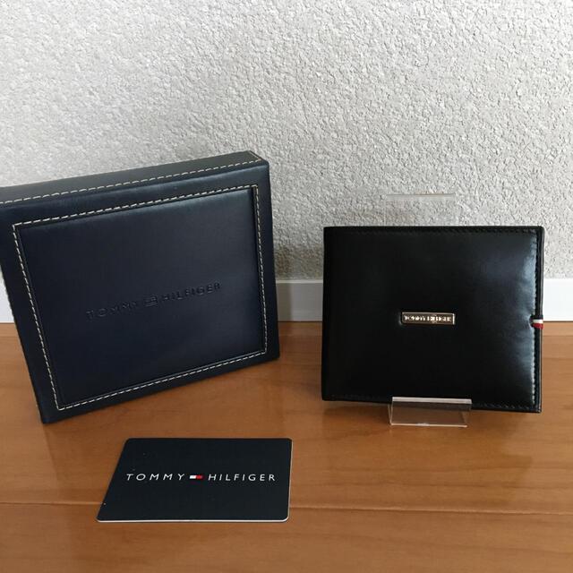 TOMMY HILFIGER(トミーヒルフィガー)の【美品】トミーヒルフィガー　長財布 メンズのファッション小物(折り財布)の商品写真