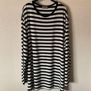 ヨウジヤマモト(Yohji Yamamoto)のYohji Yamamoto スタッフカットソー17SS ボーダー(Tシャツ/カットソー(七分/長袖))