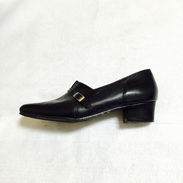 Grimoire(グリモワール)の古着 パンプス ローファー ブラック 黒 レディースの靴/シューズ(ハイヒール/パンプス)の商品写真