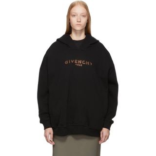 ジバンシィ(GIVENCHY)の最終値下げ givency ヴィンテージロゴフーディ パーカー ローズゴールド(パーカー)