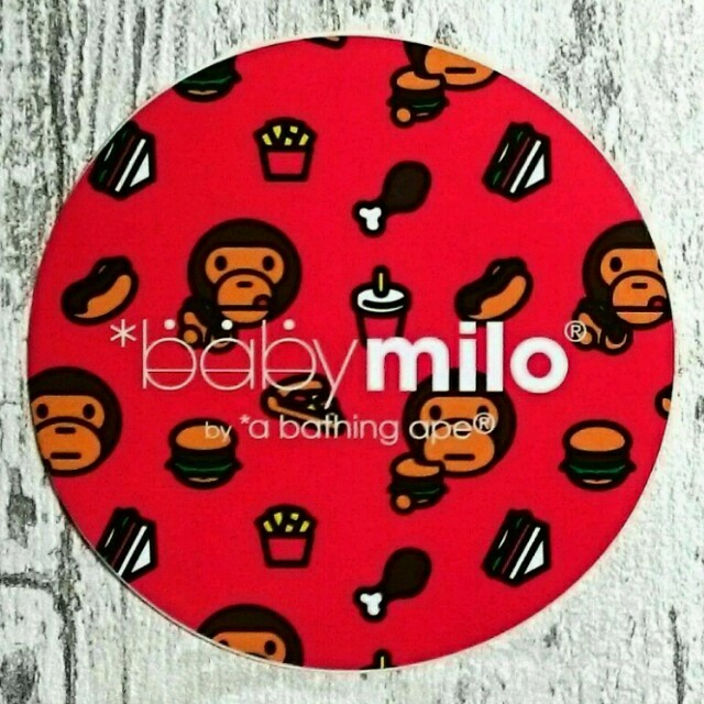 A BATHING APE(アベイシングエイプ)のBAPE マイロ ステッカー２枚セットB エンタメ/ホビーのコレクション(ノベルティグッズ)の商品写真