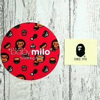 アベイシングエイプ(A BATHING APE)のBAPE マイロ ステッカー２枚セットB(ノベルティグッズ)