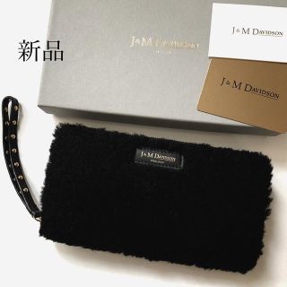 ジェイアンドエムデヴィッドソン(J&M DAVIDSON)の新品(国内正規品) J&M DAVIDSON シープファー 財布 長財布(財布)