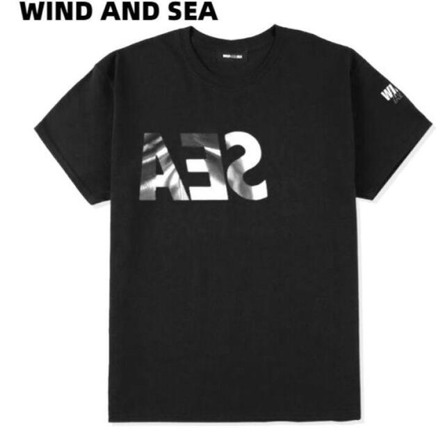 wind and sea × CASETiFY Tシャツ　オーロラ　XL 黒