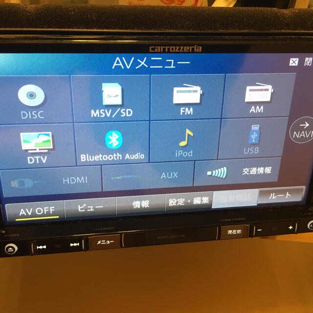 カロッツェリア 地デジナビ avic-rz09カーナビ/カーテレビ