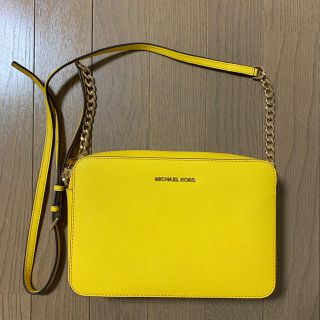 マイケルコース(Michael Kors)のマイケルコース　ショルダーバッグ　イエロー(ショルダーバッグ)