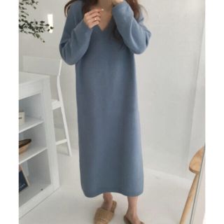 ザラ(ZARA)のニットワンピース(ロングワンピース/マキシワンピース)