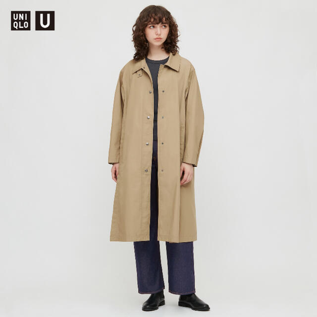 UNIQLO(ユニクロ)のライトロングコート レディースのジャケット/アウター(ロングコート)の商品写真