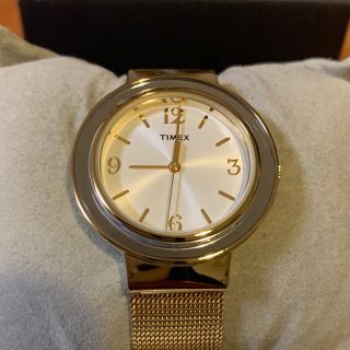 タイメックス(TIMEX)のTIMEX ゴールド　腕時計(腕時計)