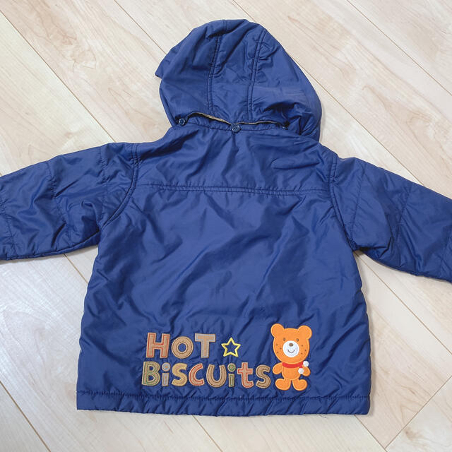 HOT BISCUITS(ホットビスケッツ)のミキハウス　ホットビスケッツ　ジャンパー　アウター キッズ/ベビー/マタニティのベビー服(~85cm)(ジャケット/コート)の商品写真