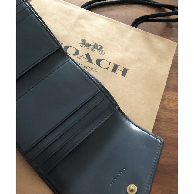 COACH(コーチ)の【2020年新作☆COACH】完売品！新品！入手困難！日本限定！　三つ折り財布 レディースのファッション小物(財布)の商品写真