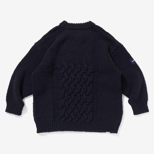 20FW DESCENDANT FADED CABLE KNIT