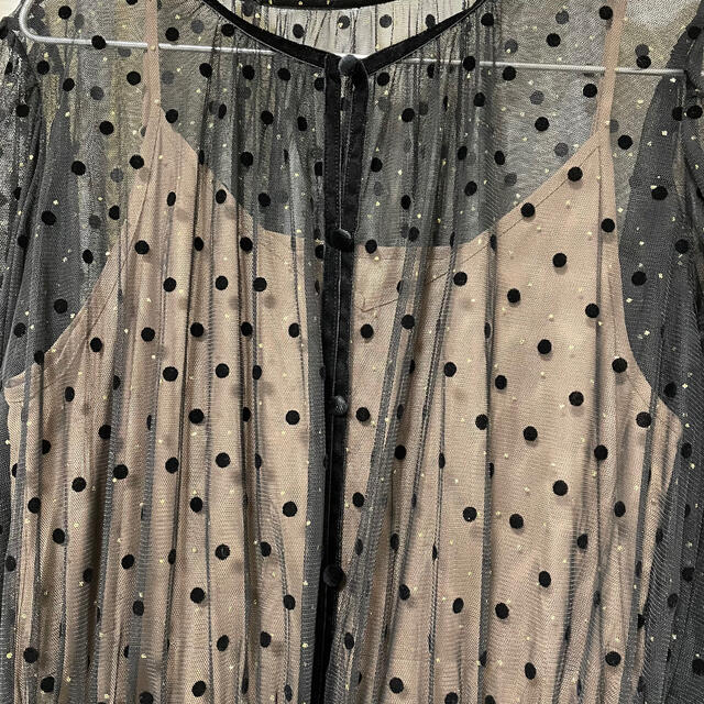 Ameri Vintage MANY WAY MIX DOT DRESS 3