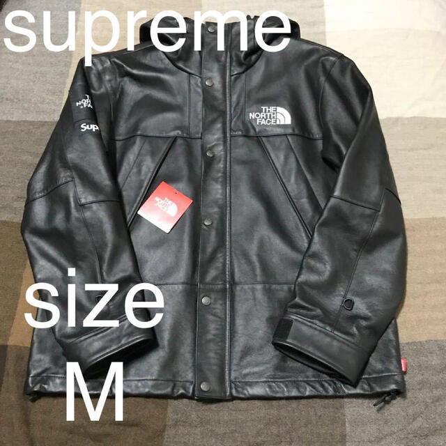 最終値下げ Supreme シュプリーム ノースフェイス レザー マウンテン