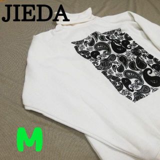 ジエダ(Jieda)のJIEDA ジエダ 薄手スウェット ペイズリー柄(スウェット)