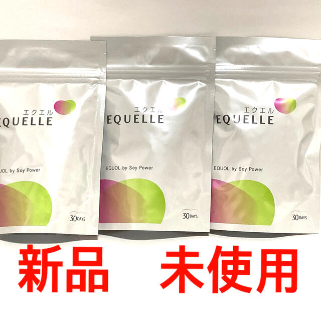 大塚製薬 エクエル EQUELLE パウチ 30日分(120粒)×3袋セット