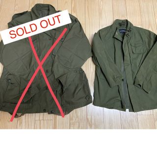 ユナイテッドアローズ(UNITED ARROWS)のキッズ　ユナイテッドアローズ　美品　ミリタリージャケット　135センチ(ジャケット/上着)