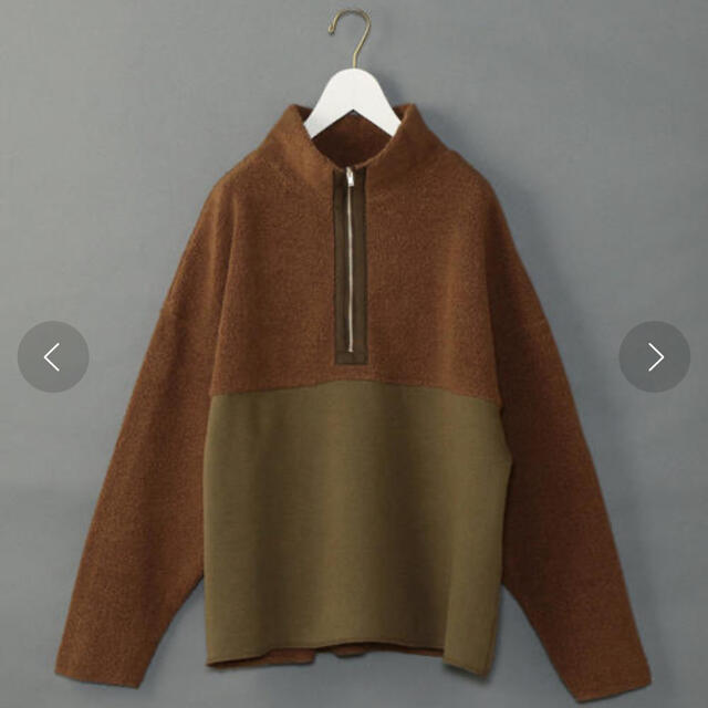 BEAUTY&YOUTH UNITED ARROWS(ビューティアンドユースユナイテッドアローズ)の【6(ROKU)】HALF ZIP POLLOVER/プルオーバー レディースのトップス(トレーナー/スウェット)の商品写真