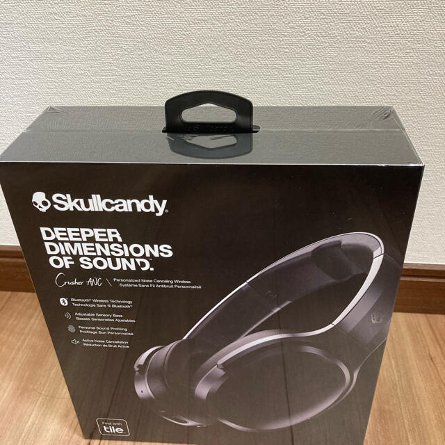 新品未使用未開封　SKULLCANDY CRUSHER ANC BLACK