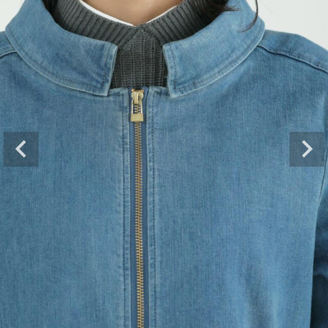 Bou Jeloud(ブージュルード)のBouJeloud コットンストレッチデニムロングコート レディースのジャケット/アウター(ロングコート)の商品写真