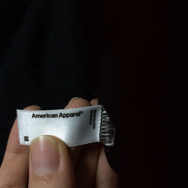 American Apparel(アメリカンアパレル)のアメアパ 切りっぱなしタイトワンピ レディースのワンピース(ミニワンピース)の商品写真