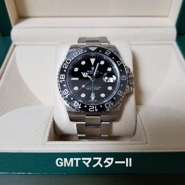 ROLEX(ロレックス)の【美品】ロレックス GMTマスターⅡ メンズの時計(腕時計(アナログ))の商品写真