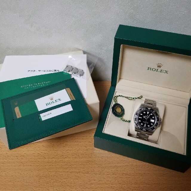 ROLEX(ロレックス)の【美品】ロレックス GMTマスターⅡ メンズの時計(腕時計(アナログ))の商品写真