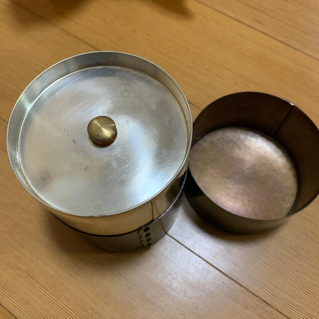 玉川堂 茶筒 鎚起銅器