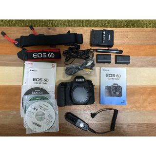 キヤノン(Canon)の【レリーズ等おまけ付】Canon EOS 6D 本体(デジタル一眼)