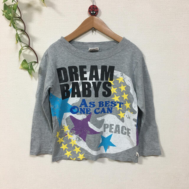 DREAMBABYS(ドリームベイビーズ)のDREAMBABYS　BABYDOLL 長袖　ロンT 100 キッズ/ベビー/マタニティのキッズ服男の子用(90cm~)(Tシャツ/カットソー)の商品写真