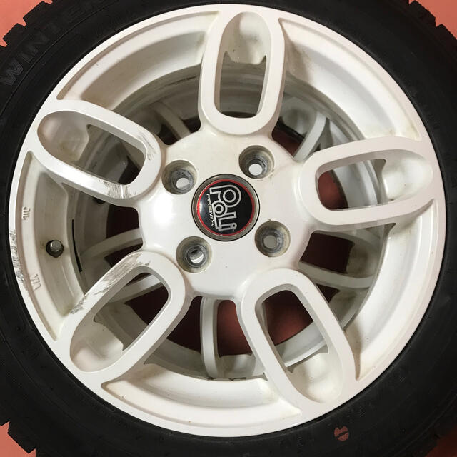 値下げ‼️ダンロップ155/65R14 14×4.5J +45 ホイール付4本