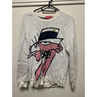 Ｌ　Supreme シュプリームCotton Sweater ピンクパンサー