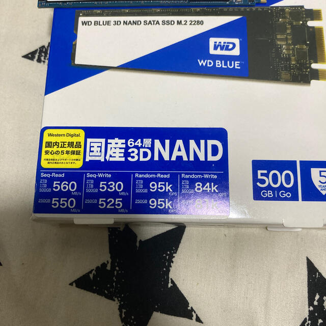 WD WDS500G2B0B 500GB SSD M.2 2280 2
